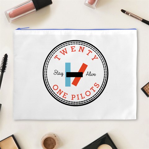 Twenty One Pilots  Cosmetic Bag (XL) from ArtsNow.com Front