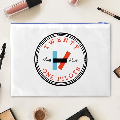 Twenty One Pilots  Cosmetic Bag (XL) from ArtsNow.com Back