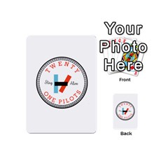 Twenty One Pilots  Playing Cards 54 (Mini) from ArtsNow.com Back