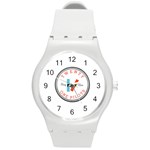 Twenty One Pilots  Round Plastic Sport Watch (M)