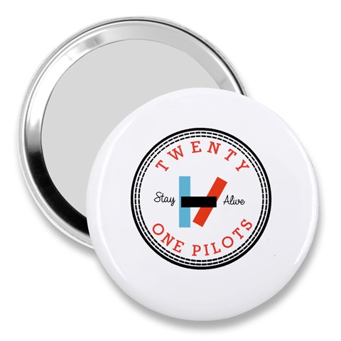 Twenty One Pilots  3  Handbag Mirror from ArtsNow.com Front