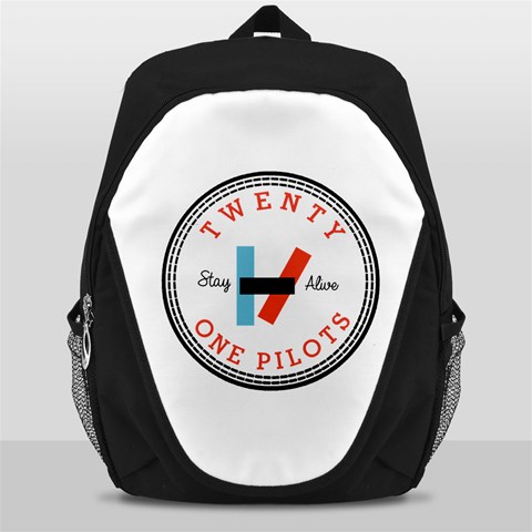 Twenty One Pilots  Backpack Bag from ArtsNow.com Front
