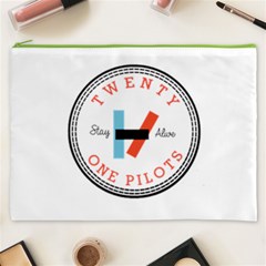 Twenty One Pilots  Cosmetic Bag (XXXL) from ArtsNow.com Front