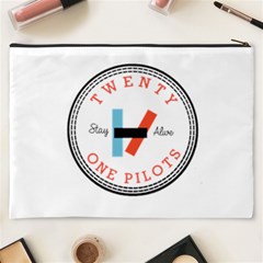 Twenty One Pilots  Cosmetic Bag (XXXL) from ArtsNow.com Back