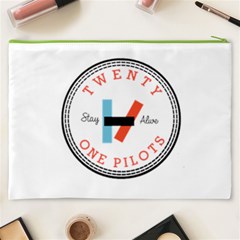 Twenty One Pilots  Cosmetic Bag (XXXL) from ArtsNow.com Back