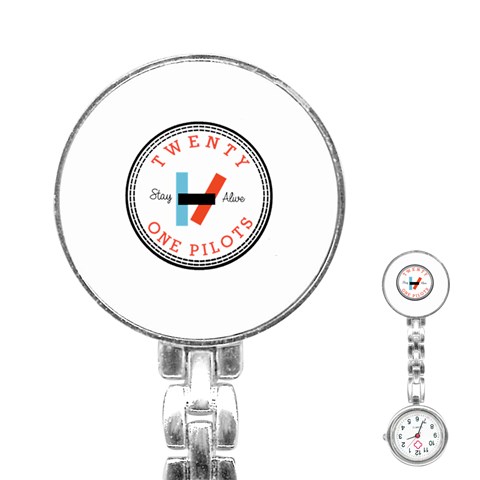 Twenty One Pilots  Stainless Steel Nurses Watch from ArtsNow.com Front