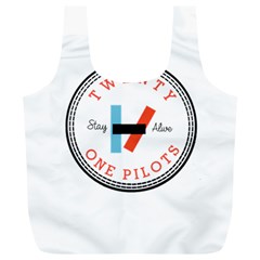 Twenty One Pilots  Full Print Recycle Bag (XL) from ArtsNow.com Back