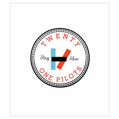 Twenty One Pilots  Drawstring Pouch (Small) from ArtsNow.com Front