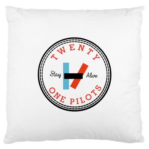 Twenty One Pilots  Large Flano Cushion Case (Two Sides) from ArtsNow.com Front
