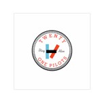 Twenty One Pilots  Small Satin Scarf (Square)