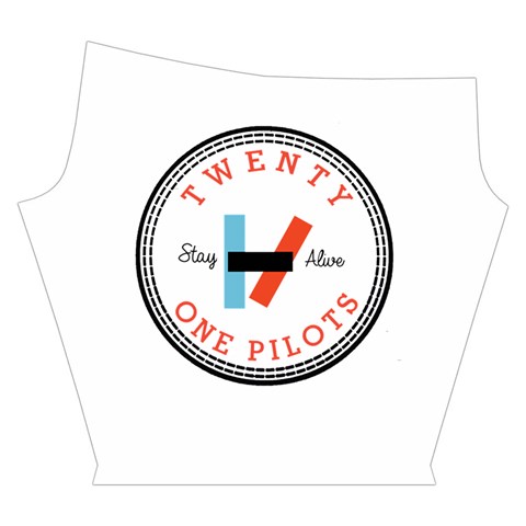 Twenty One Pilots  Yoga Cropped Leggings from ArtsNow.com Right