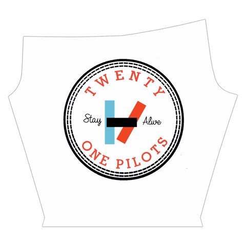 Twenty One Pilots  Yoga Cropped Leggings from ArtsNow.com Left