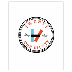 Twenty One Pilots  Drawstring Pouch (XL) from ArtsNow.com Front