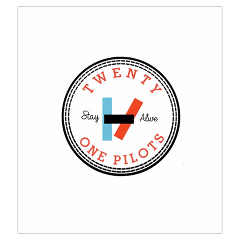 Twenty One Pilots  Drawstring Pouch (XXL) from ArtsNow.com Front