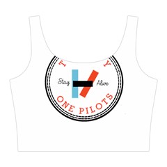 Twenty One Pilots  Midi Sleeveless Dress from ArtsNow.com Top Back