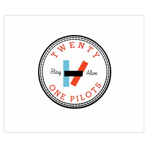 Twenty One Pilots  Medium Tote Bag from ArtsNow.com Front