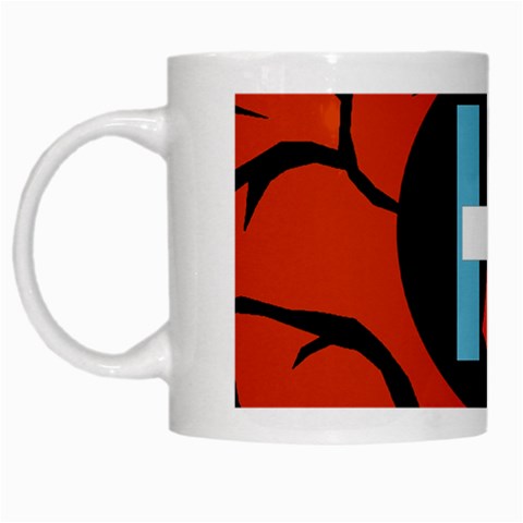 Twenty One Pilots White Mug from ArtsNow.com Left