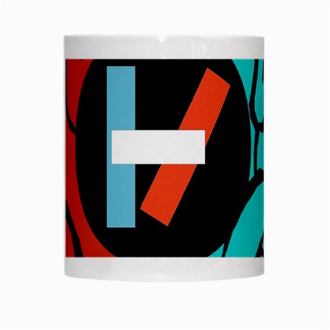 Twenty One Pilots White Mug from ArtsNow.com Center