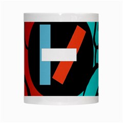 Twenty One Pilots White Mug from ArtsNow.com Center