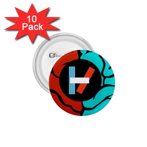 Twenty One Pilots 1.75  Button (10 pack)  from ArtsNow.com Front