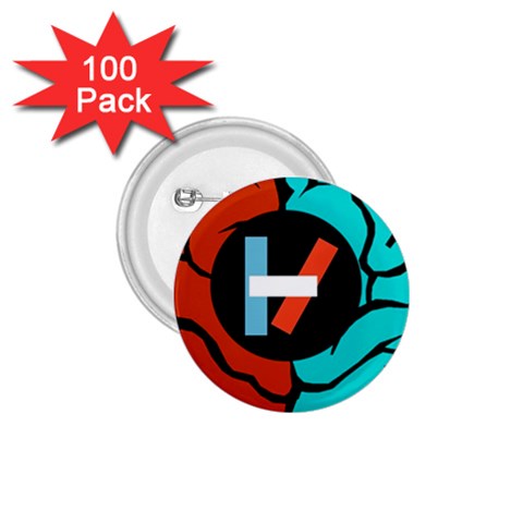Twenty One Pilots 1.75  Button (100 pack)  from ArtsNow.com Front