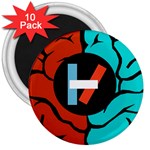 Twenty One Pilots 3  Magnet (10 pack)