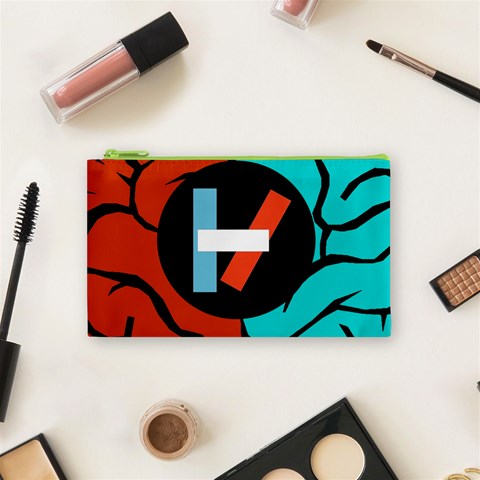 Twenty One Pilots Cosmetic Bag (Small) from ArtsNow.com Front