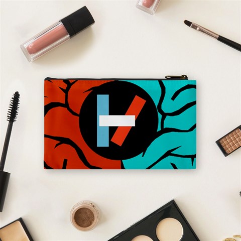 Twenty One Pilots Cosmetic Bag (Small) from ArtsNow.com Back
