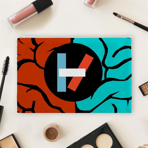 Twenty One Pilots Cosmetic Bag (Large) from ArtsNow.com Front