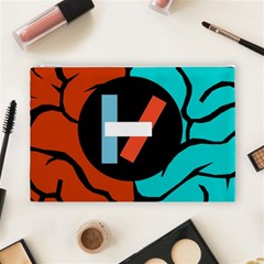 Twenty One Pilots Cosmetic Bag (Large) from ArtsNow.com Front