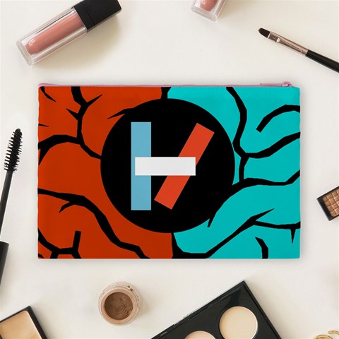 Twenty One Pilots Cosmetic Bag (Large) from ArtsNow.com Back