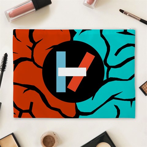 Twenty One Pilots Cosmetic Bag (XL) from ArtsNow.com Back