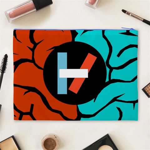 Twenty One Pilots Cosmetic Bag (XL) from ArtsNow.com Back