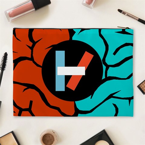 Twenty One Pilots Cosmetic Bag (XL) from ArtsNow.com Back