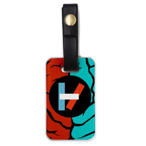 Twenty One Pilots Luggage Tag (one side) from ArtsNow.com Front