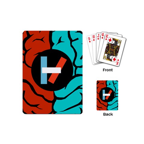 Twenty One Pilots Playing Cards (Mini) from ArtsNow.com Back