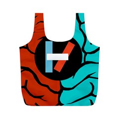 Twenty One Pilots Full Print Recycle Bag (M) from ArtsNow.com Back