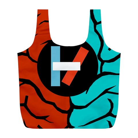 Twenty One Pilots Full Print Recycle Bag (L) from ArtsNow.com Front