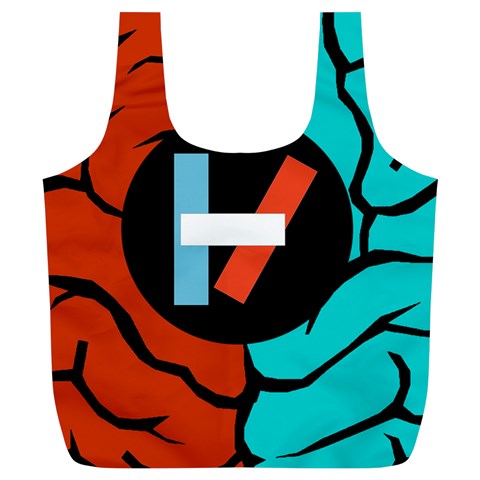 Twenty One Pilots Full Print Recycle Bag (XL) from ArtsNow.com Front