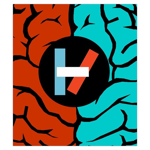 Twenty One Pilots Drawstring Pouch (Small) from ArtsNow.com Front