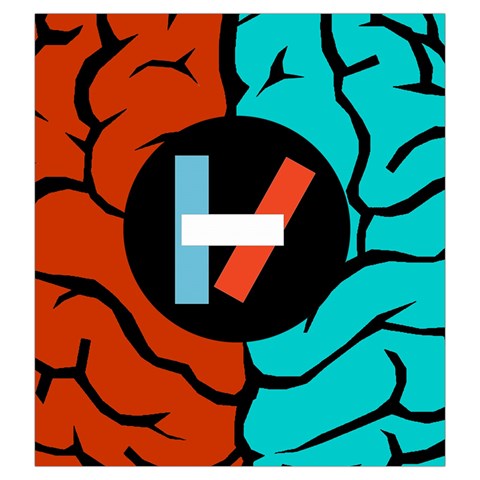 Twenty One Pilots Drawstring Pouch (Large) from ArtsNow.com Front