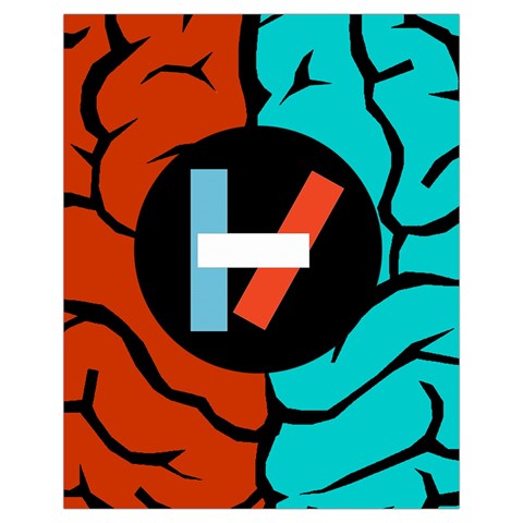 Twenty One Pilots Drawstring Pouch (XL) from ArtsNow.com Front