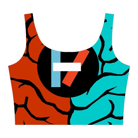 Twenty One Pilots Midi Sleeveless Dress from ArtsNow.com Top Back