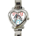 Twenty One Pilots Heart Italian Charm Watch
