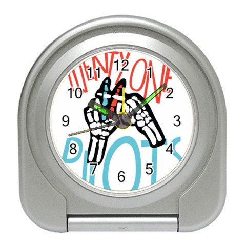 Twenty One Pilots Travel Alarm Clock from ArtsNow.com Front