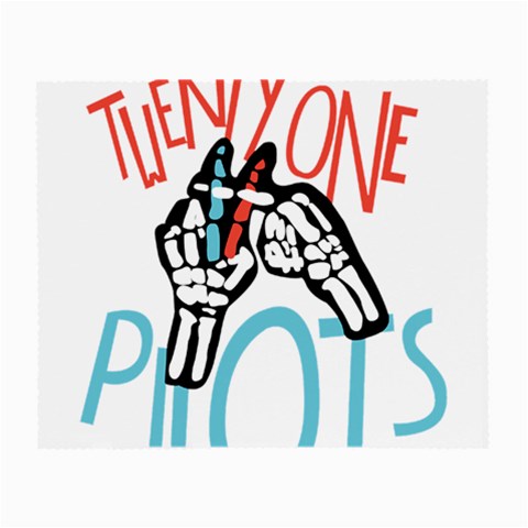 Twenty One Pilots Small Glasses Cloth from ArtsNow.com Front