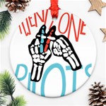 Twenty One Pilots Round Ornament (Two Sides)