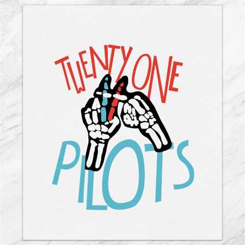 Twenty One Pilots Canvas 8  x 10  from ArtsNow.com 8.15 x9.66  Canvas - 1