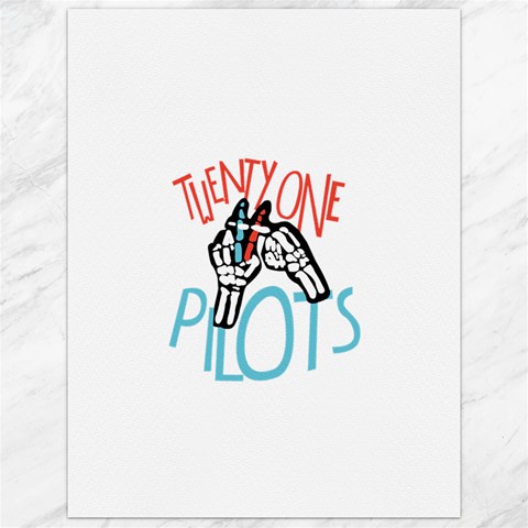 Twenty One Pilots Canvas 12  x 16  from ArtsNow.com 11.86 x15.41  Canvas - 1
