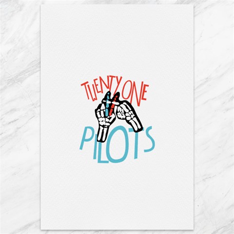 Twenty One Pilots Canvas 12  x 18  from ArtsNow.com 11.88 x17.36  Canvas - 1